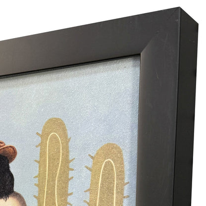 Curly II Black Framed Wall Art HomeRoots