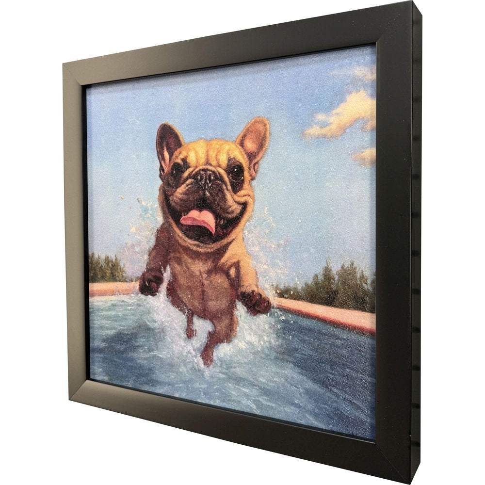 Summer Splash Black Framed Wall Art HomeRoots