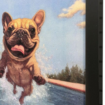 Summer Splash Black Framed Wall Art HomeRoots