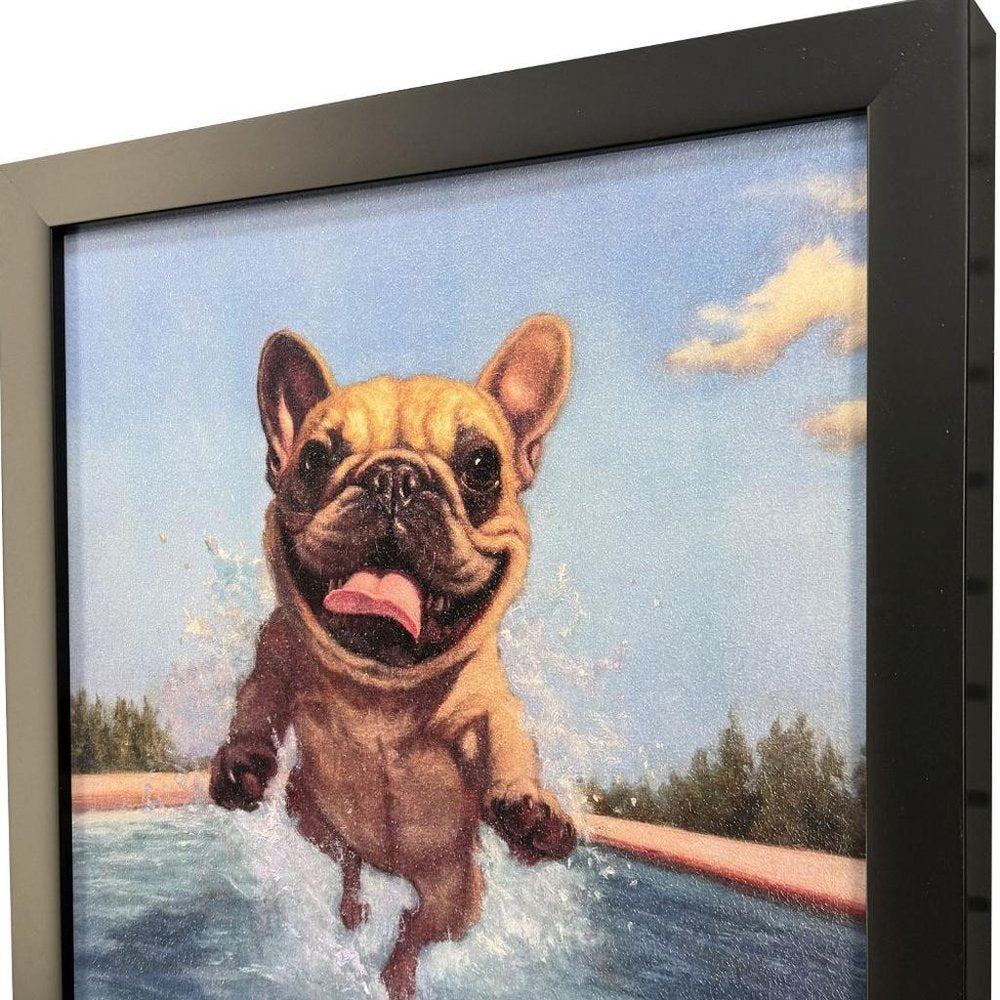 Summer Splash Black Framed Wall Art HomeRoots
