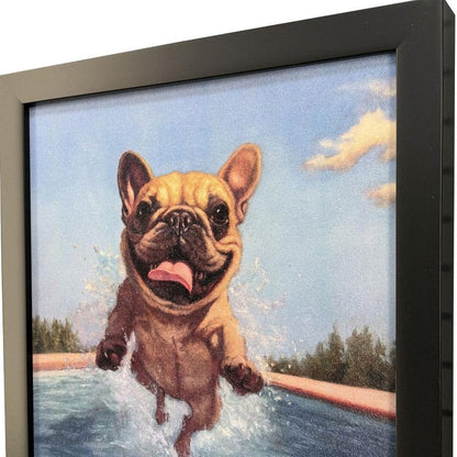 Summer Splash Black Framed Wall Art HomeRoots