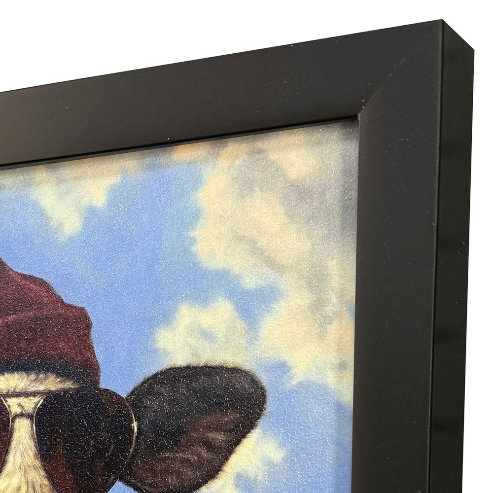 Cash Cow Black Framed Wall Art HomeRoots
