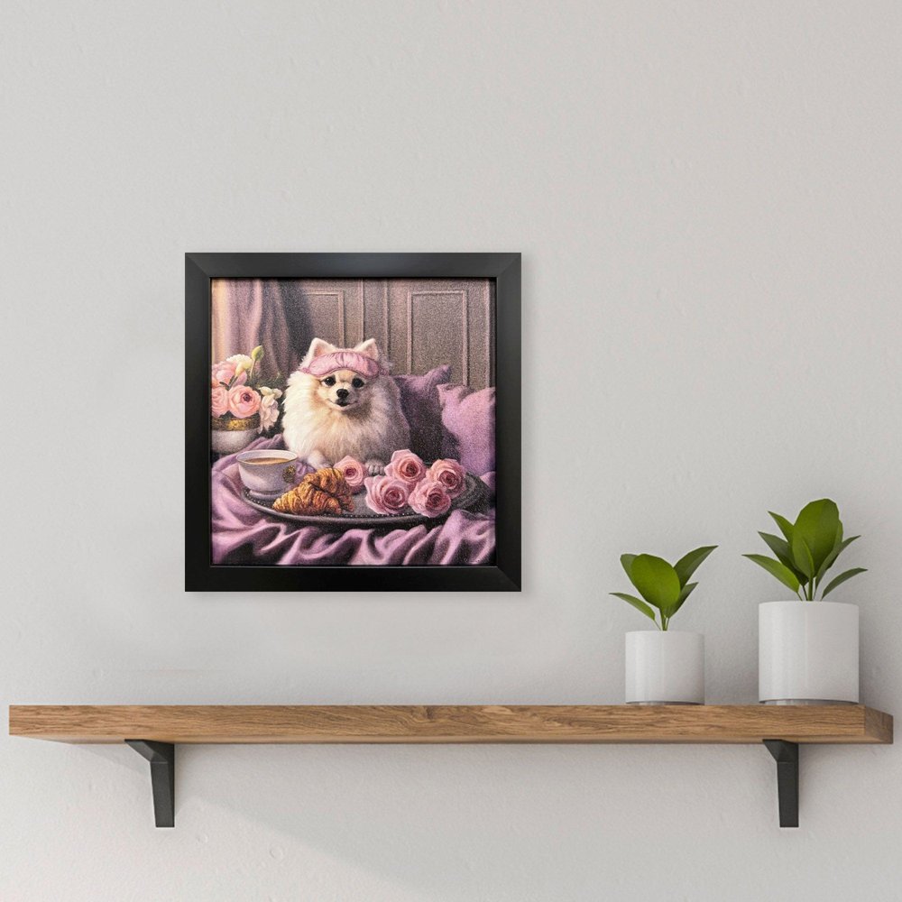 Princess Gigi Black Framed Wall Art HomeRoots