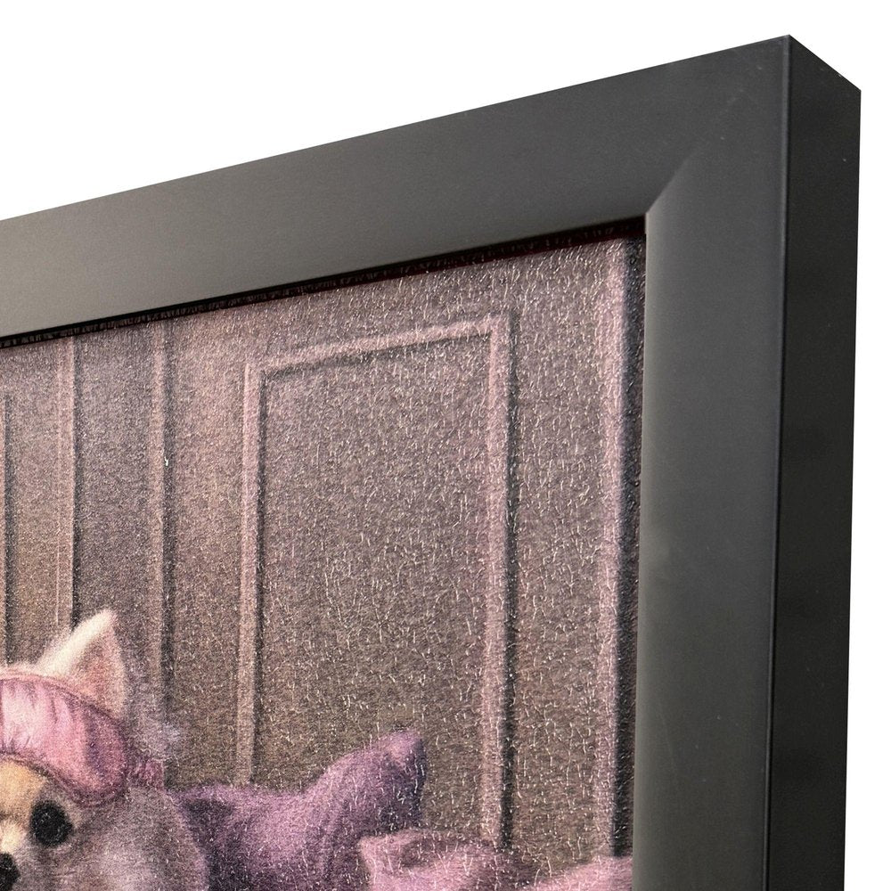 Princess Gigi Black Framed Wall Art HomeRoots