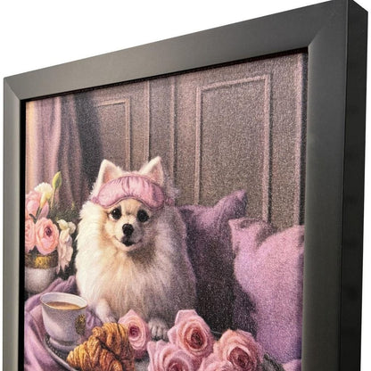 Princess Gigi Black Framed Wall Art HomeRoots
