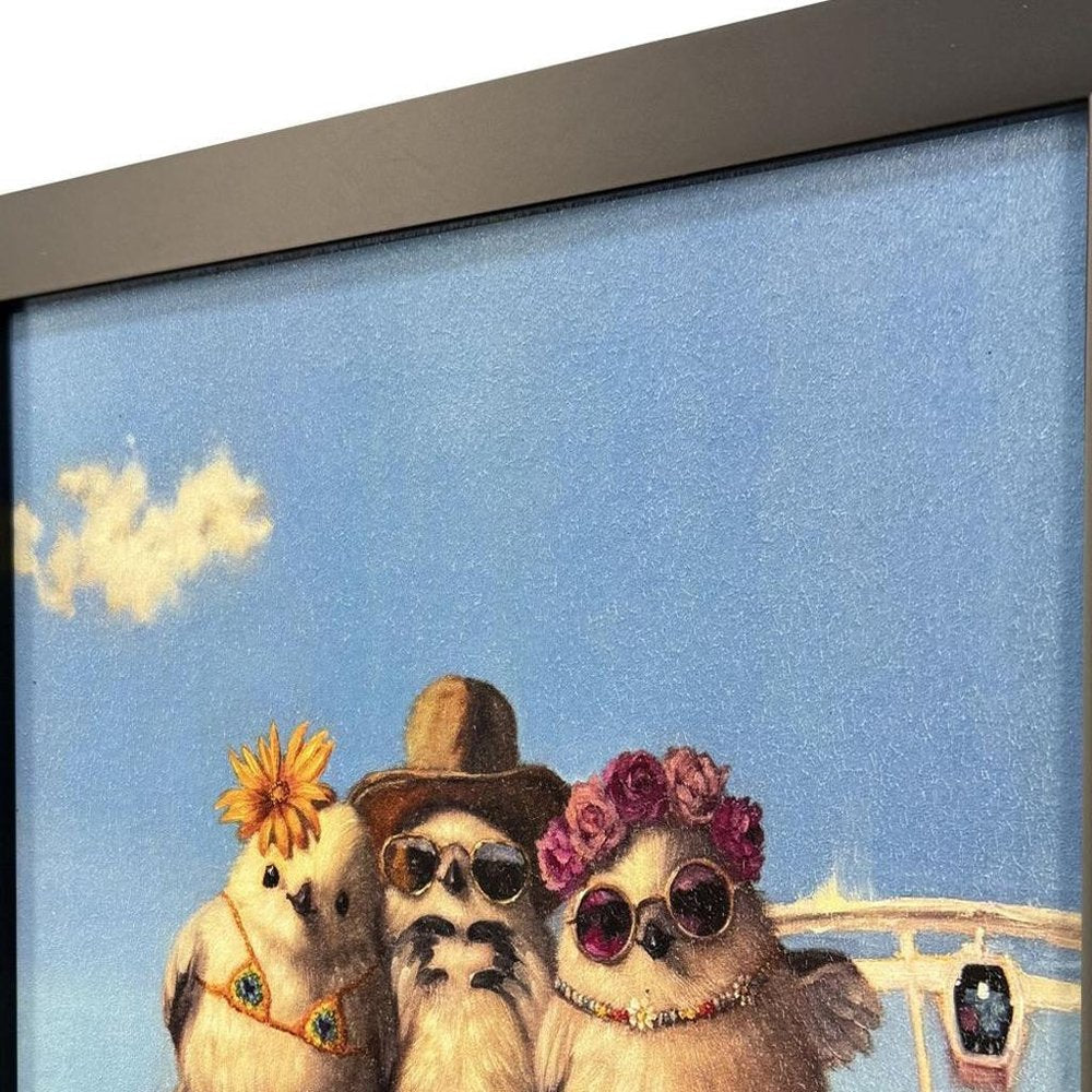 Bird Trio Black Framed Wall Art HomeRoots