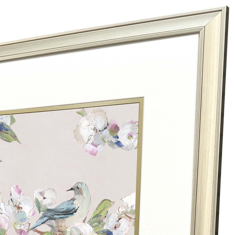 Set Of Two Birds on Branches Gold Framed Wall Art HomeRoots