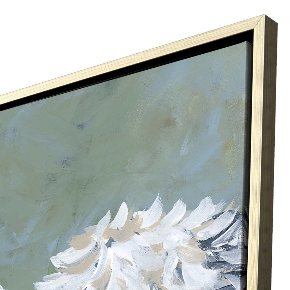 Peekaboo Cow Silver Floater Frame Wall Art HomeRoots