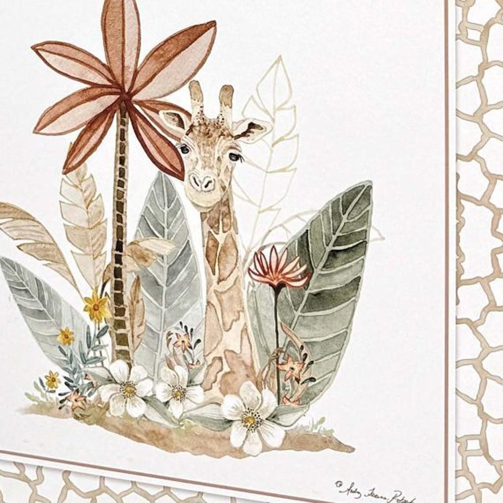 Set Of Four Youthful Animals White Framed Wall Art HomeRoots