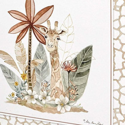 Set Of Four Youthful Animals White Framed Wall Art HomeRoots