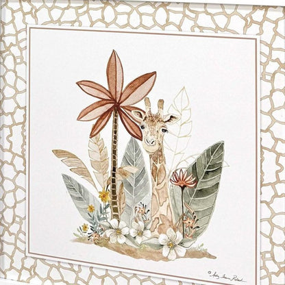 Set Of Four Youthful Animals White Framed Wall Art HomeRoots