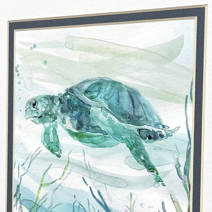 Set Of Two Tropical Current White Framed Wall Art HomeRoots