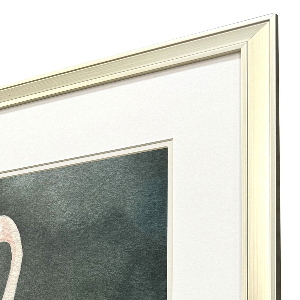 Set Of Two Forest Flamingo Gold Framed Wall Art HomeRoots
