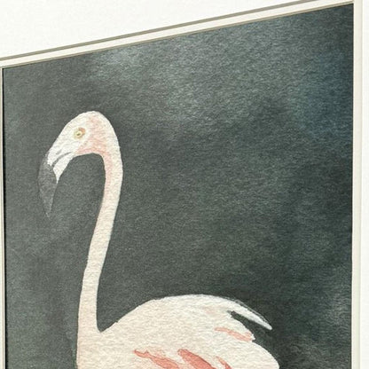 Set Of Two Forest Flamingo Gold Framed Wall Art HomeRoots