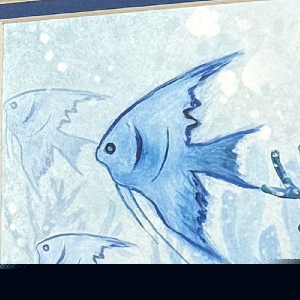 Set Of Two Angel Fish White Framed Wall Art HomeRoots