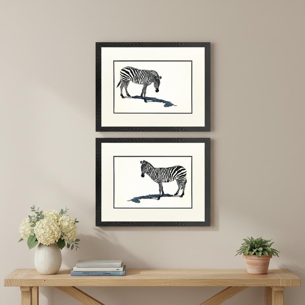 Set Of Two Stand By Me Black Framed Wall Art HomeRoots