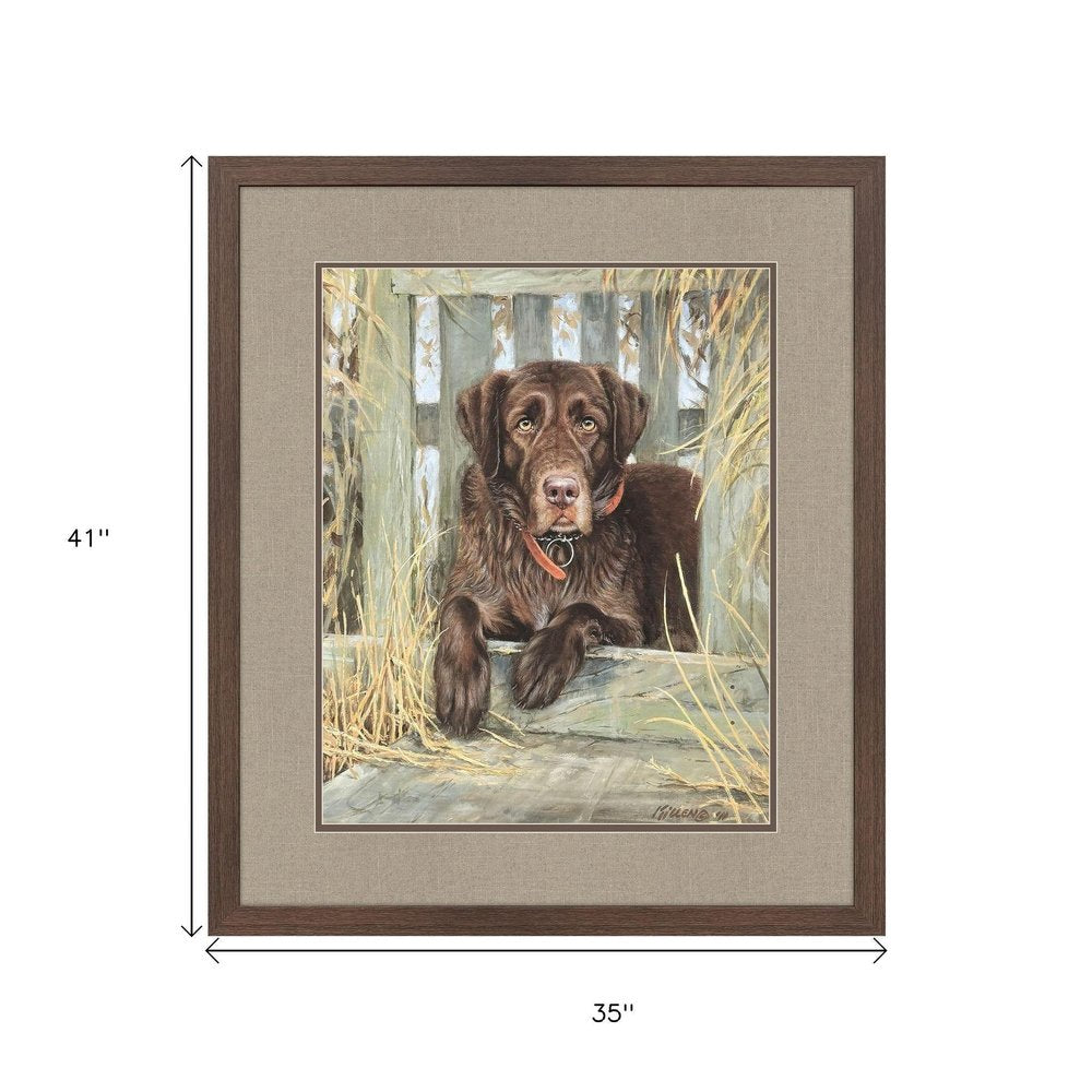 Bud Brown Framed Wall Art HomeRoots