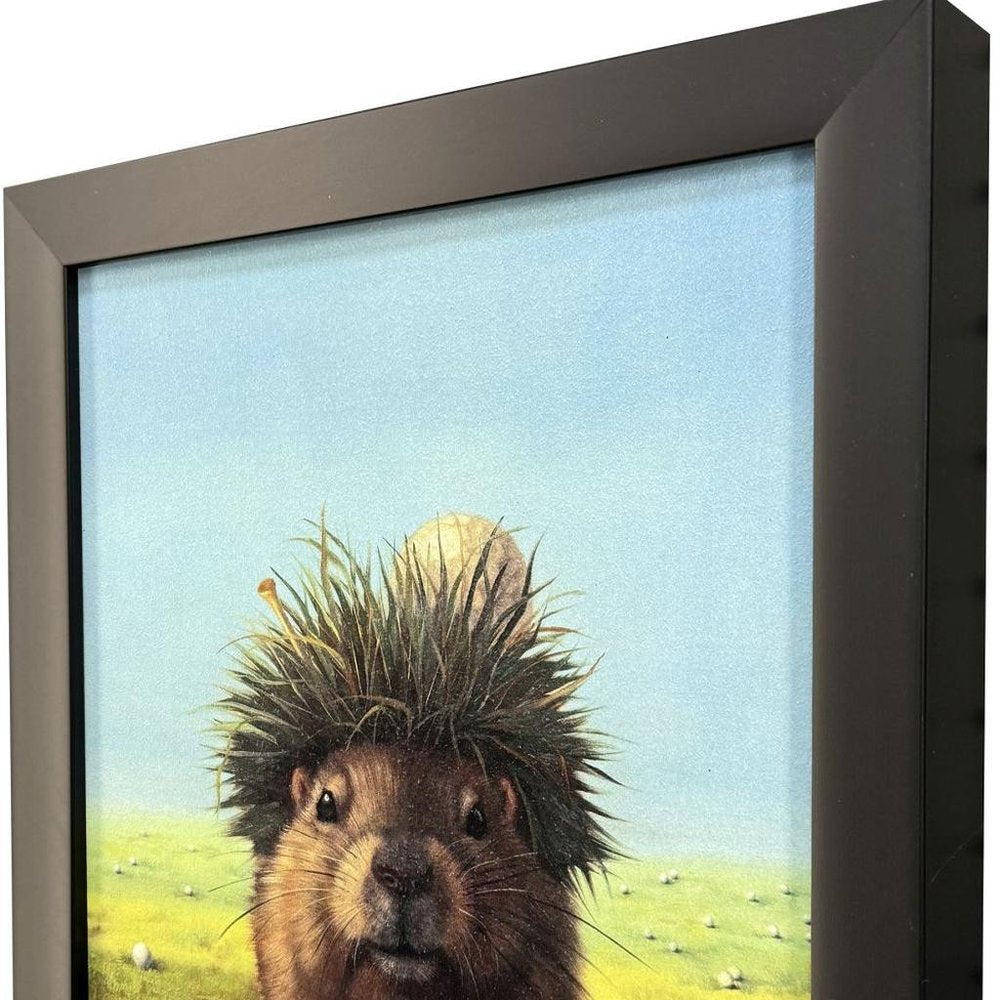 Ball Hog No. 2 Black Framed Wall Art HomeRoots