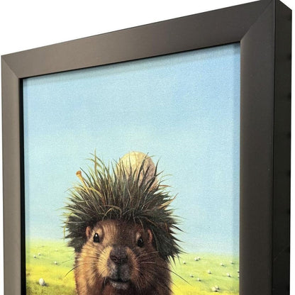 Ball Hog No. 2 Black Framed Wall Art HomeRoots
