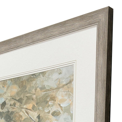 Illuminated Landscape I Distressed Silver Framed Wall Art HomeRoots