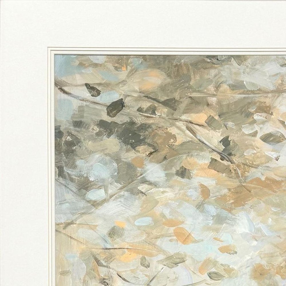 Illuminated Landscape I Distressed Silver Framed Wall Art HomeRoots