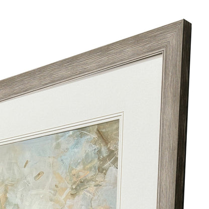 Illuminated Landscape II Distressed Silver Framed Wall Art HomeRoots