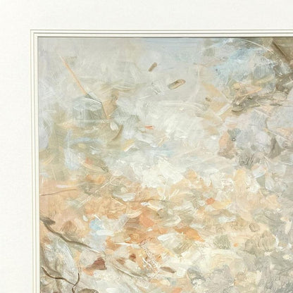 Illuminated Landscape II Distressed Silver Framed Wall Art HomeRoots