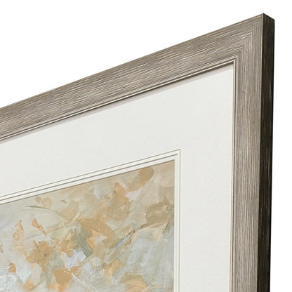 Illuminated Landscape III Distressed Silver Framed Wall Art HomeRoots