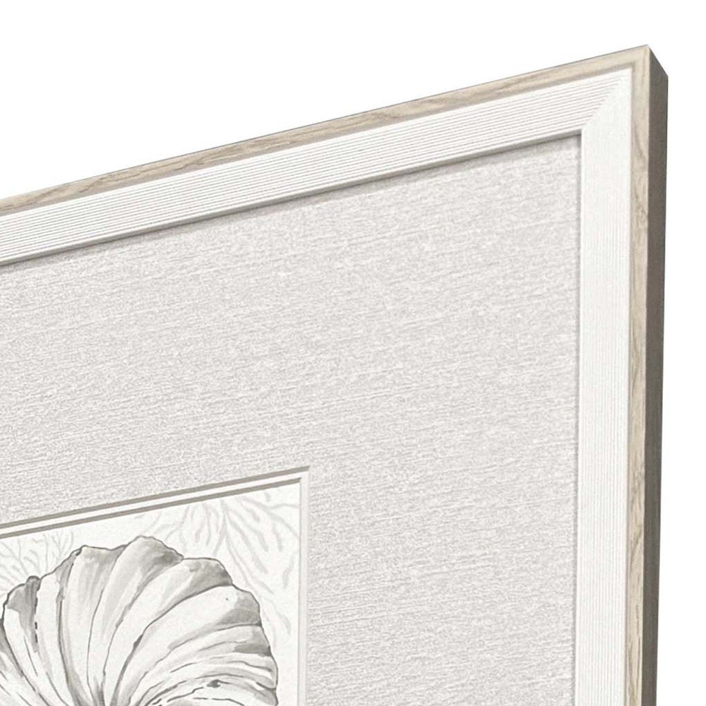 Set Of Four Coastal Reef White Framed Wall Art HomeRoots
