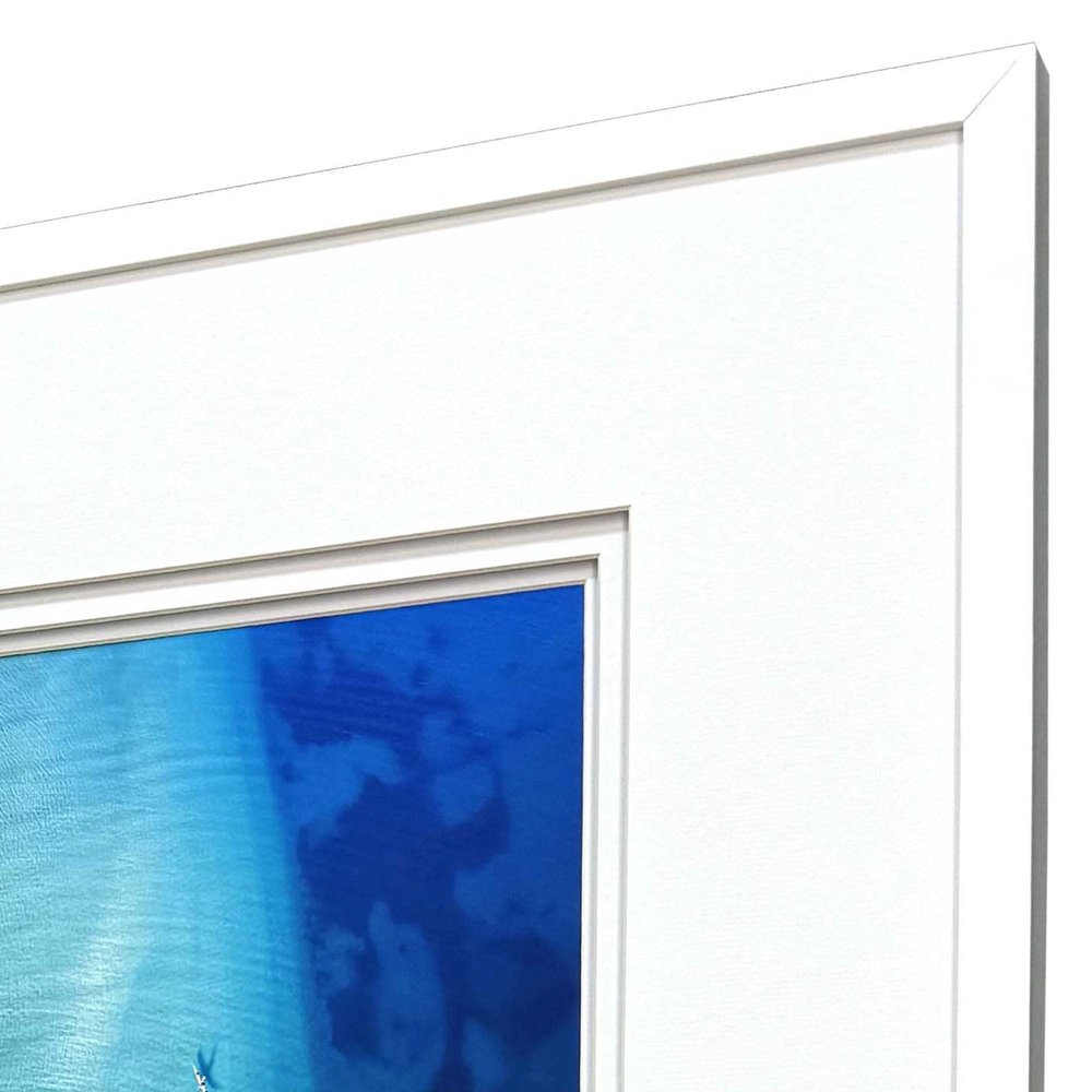 Set Of Four Nature From Above White Framed Wall Art HomeRoots