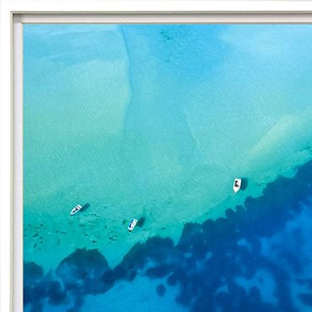 Set Of Four Nature From Above White Framed Wall Art HomeRoots