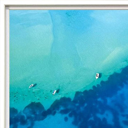 Set Of Four Nature From Above White Framed Wall Art HomeRoots