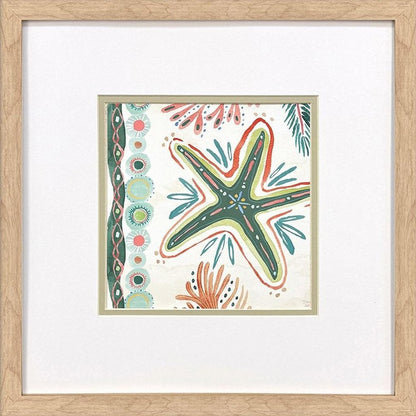 Set Of Four Coastline White Framed Wall Art HomeRoots