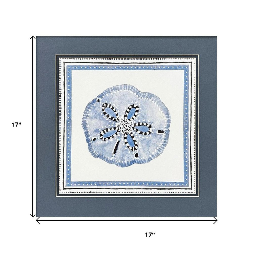 Set Of Two Seaside Blues I White Framed Wall Art HomeRoots