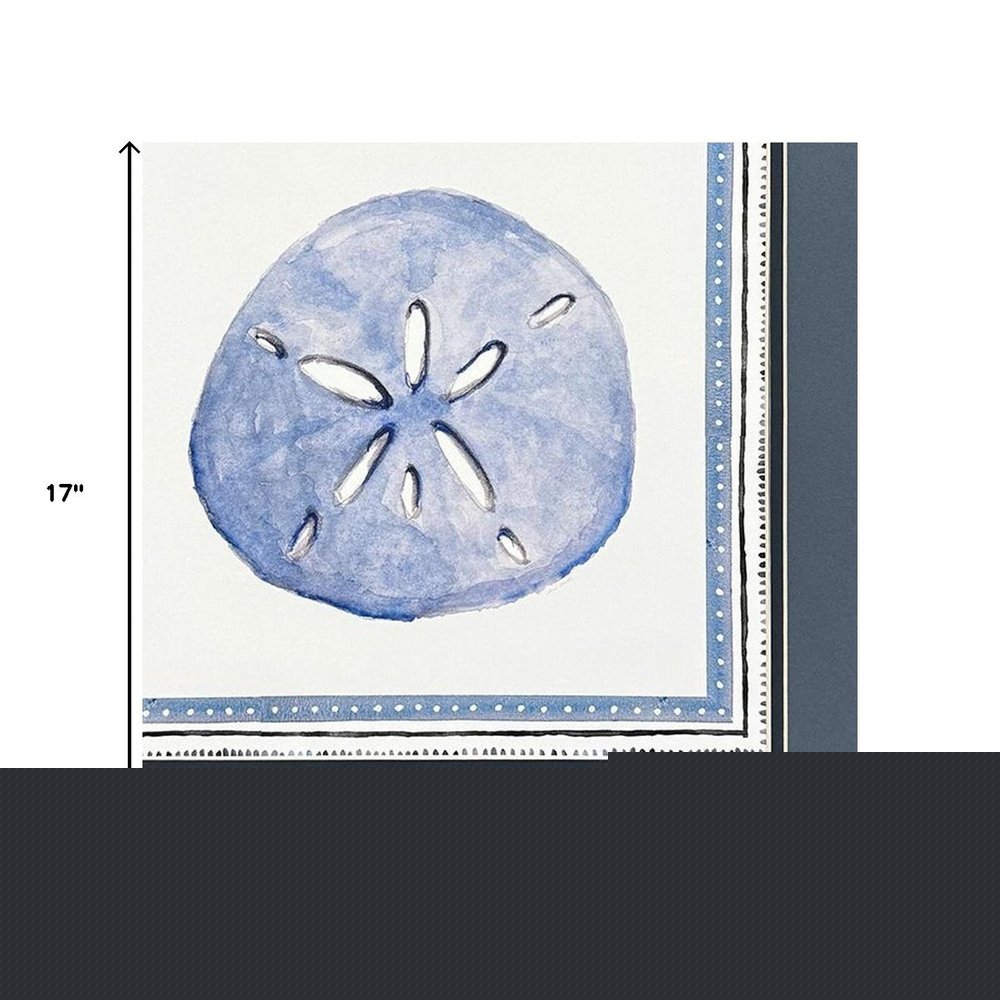 Set Of Two Seaside Blues II White Framed Wall Art HomeRoots