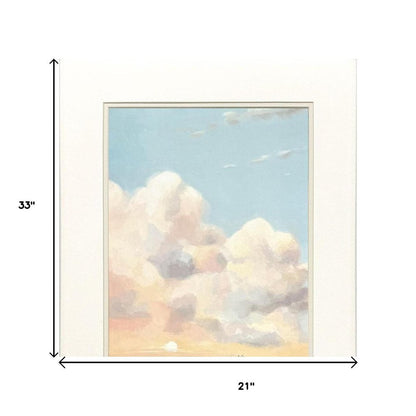 Set Of Two Land and Sea Brown Framed Wall Art HomeRoots