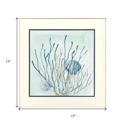 Set Of Two Under the Sea Coral White Framed Wall Art HomeRoots