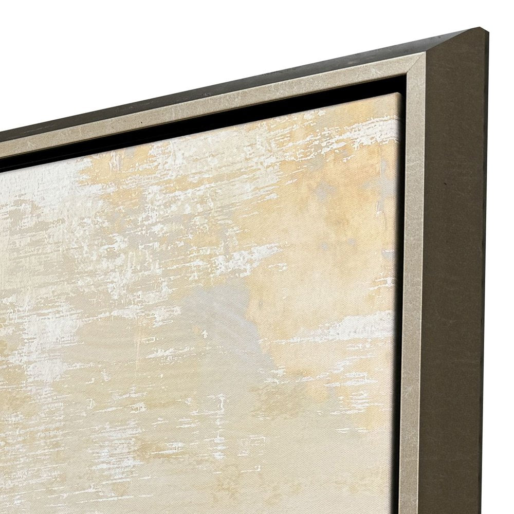 Long Lines Silver Floater Frame Wall Art HomeRoots