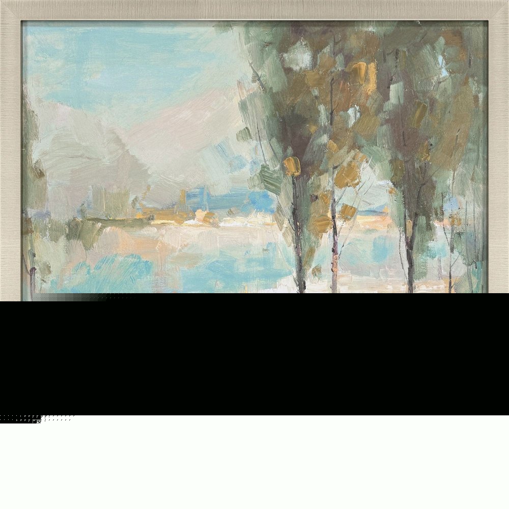 La Riviere Gold Framed Wall Art HomeRoots