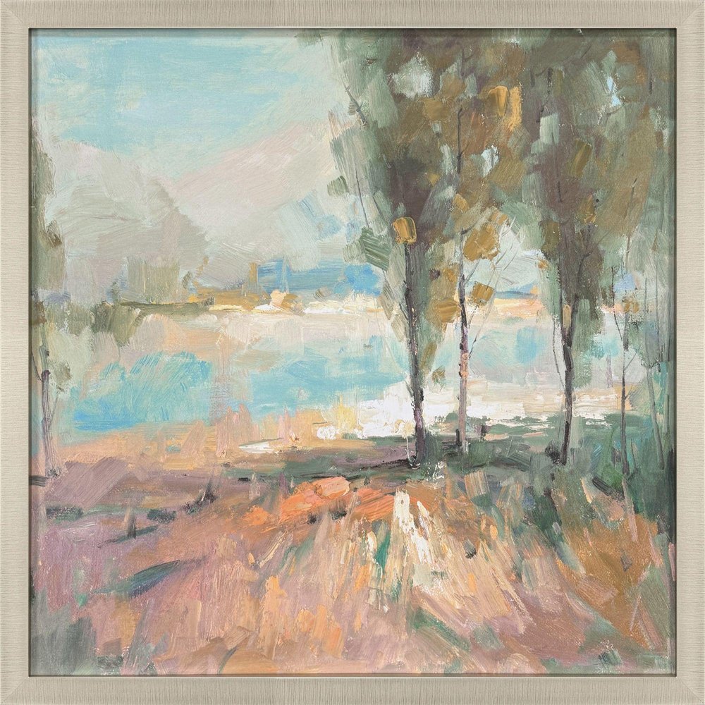 La Riviere Gold Framed Wall Art HomeRoots