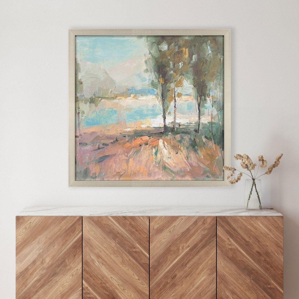 La Riviere Gold Framed Wall Art HomeRoots
