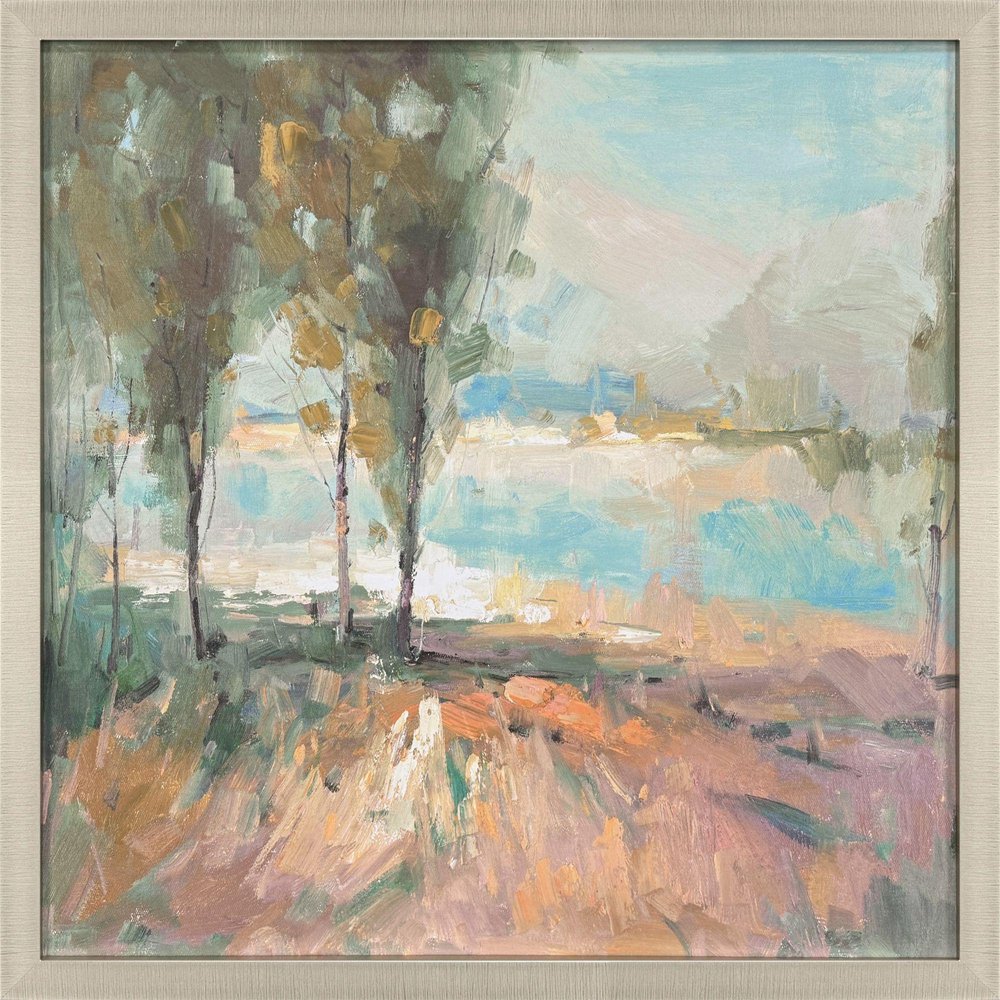 La Riviere Gold Framed Wall Art HomeRoots