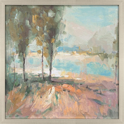 La Riviere Gold Framed Wall Art HomeRoots