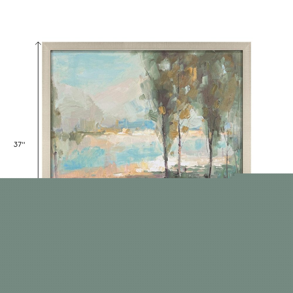 La Riviere Gold Framed Wall Art HomeRoots