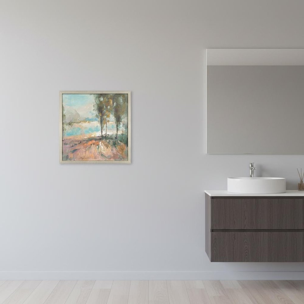 La Riviere Gold Framed Wall Art HomeRoots