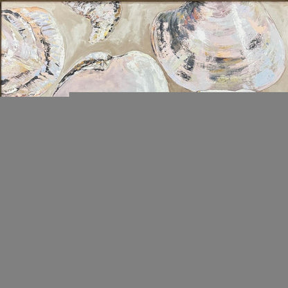 Summer Party Pink Distressed White Floater Frame Wall Art HomeRoots