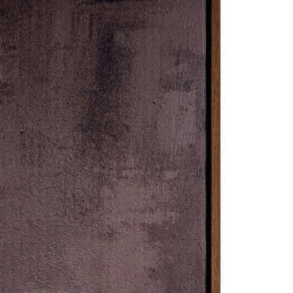 Resonance Hand Painted Brown Floater Frame Wall Art HomeRoots