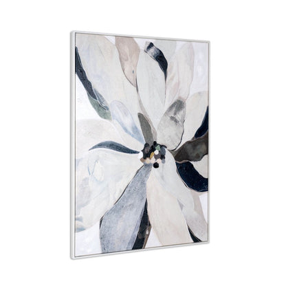 Sonatina I Hand Painted Brown Floater Frame Wall Art HomeRoots