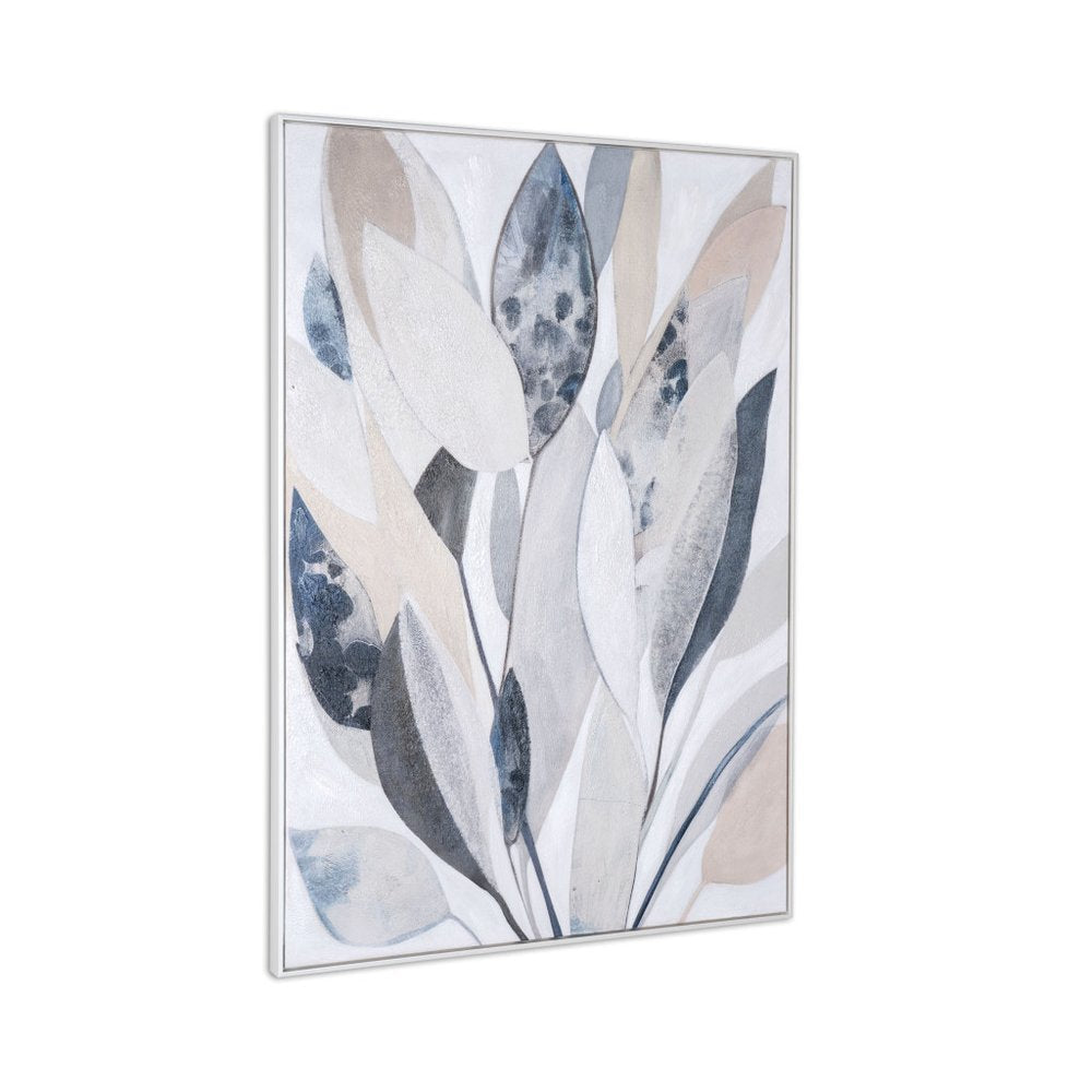 Sonatina II Hand Painted Brown Floater Frame Wall Art HomeRoots