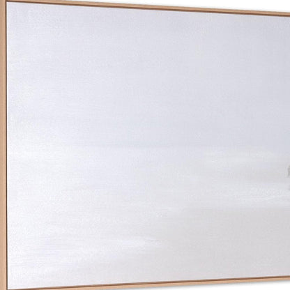 Prelude Hand Painted Brown Floater Frame Wall Art HomeRoots